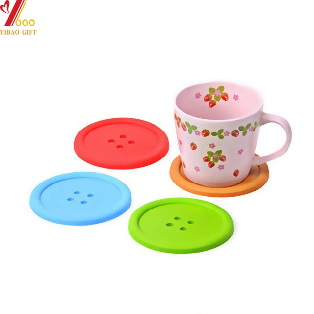 Custom Shape Silicone Cup Mat Coaster Placemat