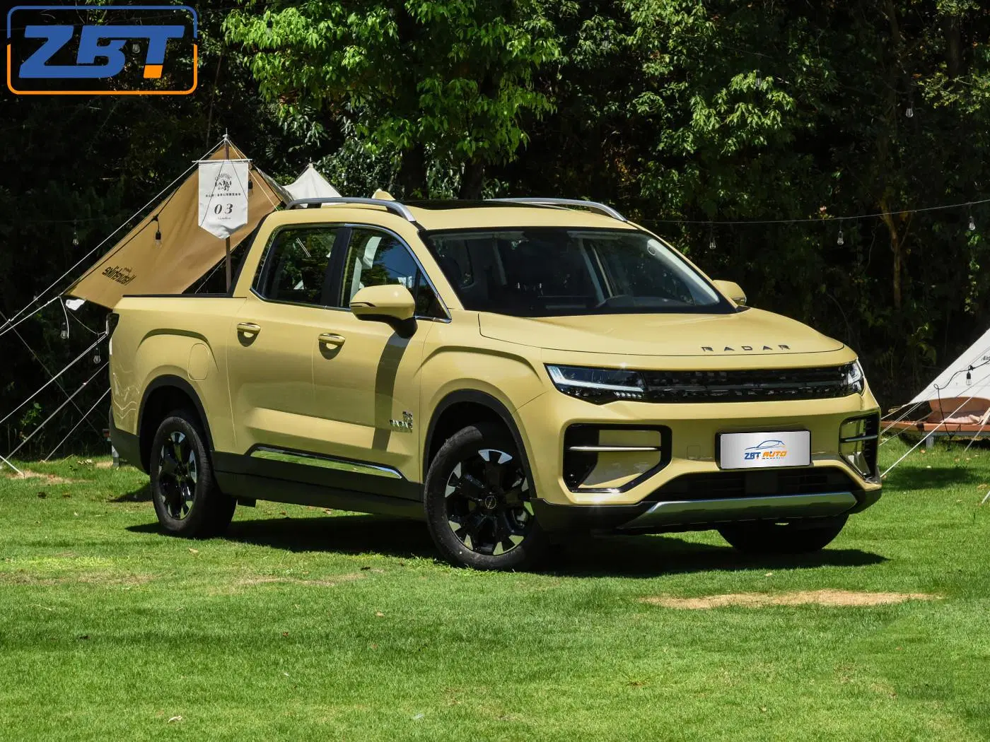 EV Geely Radar Auto Rd6 400s Pure Electric alta qualidade Pick-up eléctrico do veículo, camião