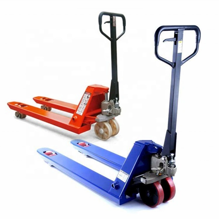 2 Ton 3 Ton Hand Hydraulic Pallet Truck Nylon Wheels