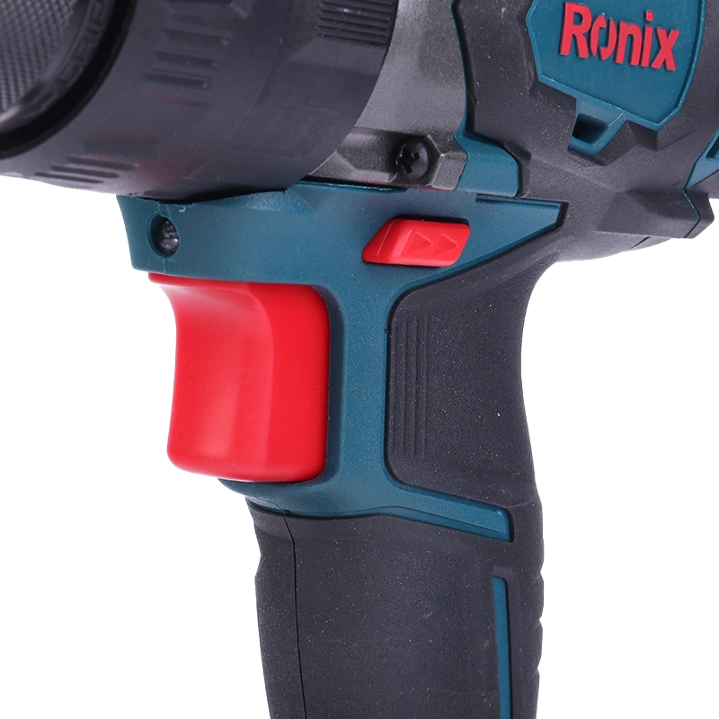 Ronix Model 8905K 20V Lithium Battery Brushless Power Hammer Drilling Machine Cordless Drill