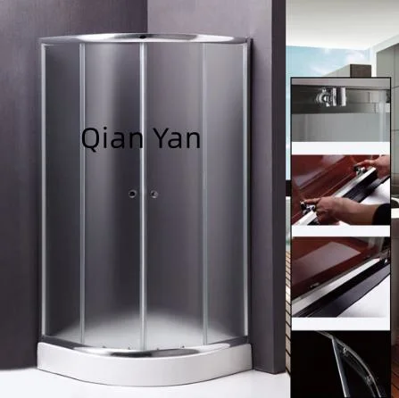 Qian Yan Small Shower Enclosures 650mm China Framed Ultra Luxury Fábrica de Ducha de esquina de Acero inoxidable 304 SS Acero de lujo múltiple Ducha duchas