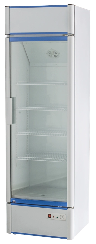 One Glass Door Commercial Vertical Display Beverage Showcase Cooler Fridge