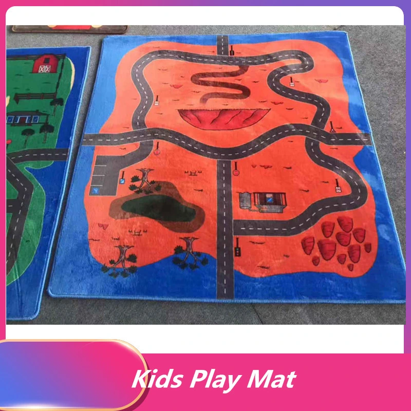 China Factory Manufacturer Outdoor Safety School Playground Floor Mat for Children Kids Play Ground Areas
