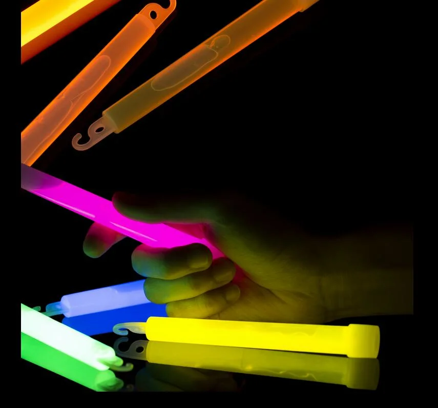 Varas de incandescência Hot Sales Stick de luz química de 6 polegadas Glowsticks Para a Festa de ofertas promocionais