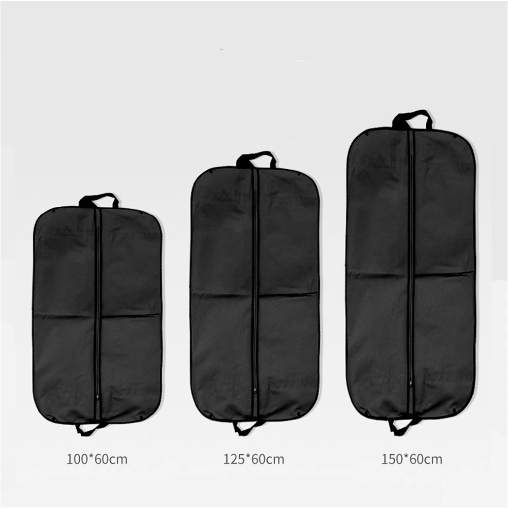 Eco-Friendly Non Woven Mens Clothes Suit Cover Folded Dustproof Storage Garment Bag