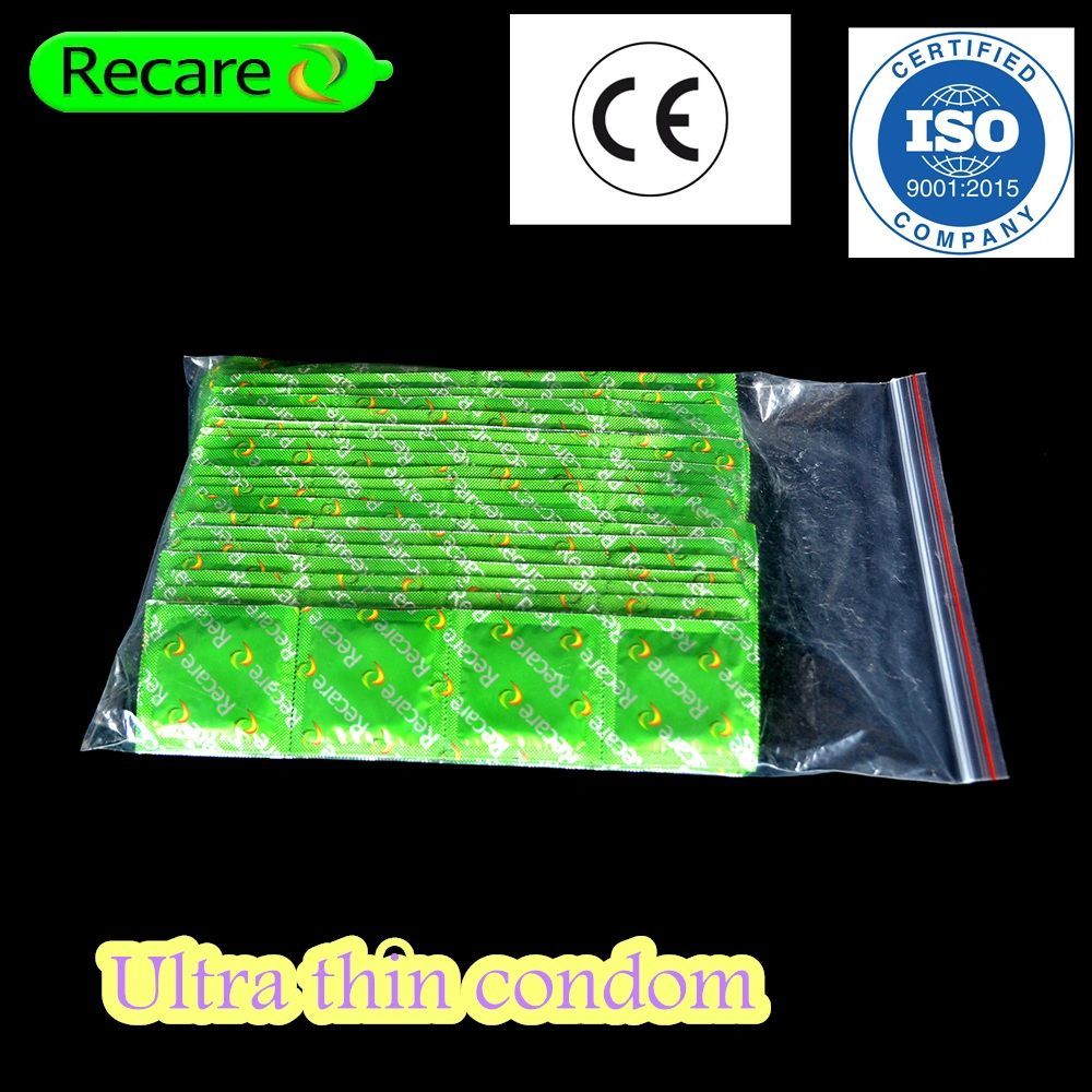 Sex Product Recare Ultra Thin Condom Magnum Sleeve 0ne-Touch Ultra Thin Penis Sleeve Condom