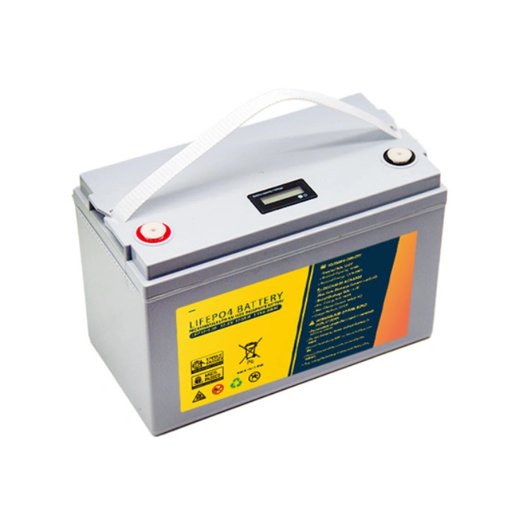 12 V Cycle profond 12/24/48V 100/200/300/400ah Accueil RV Stockage d'énergie solaire BMS LiFePO4 Power Pack de batterie au lithium-ion rechargeable