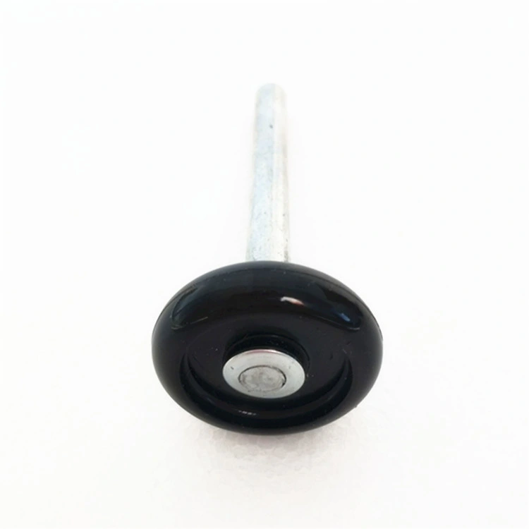 Black Without Bearing 46*120mm Nylon Roller Belong Garage Door Hardware Parts