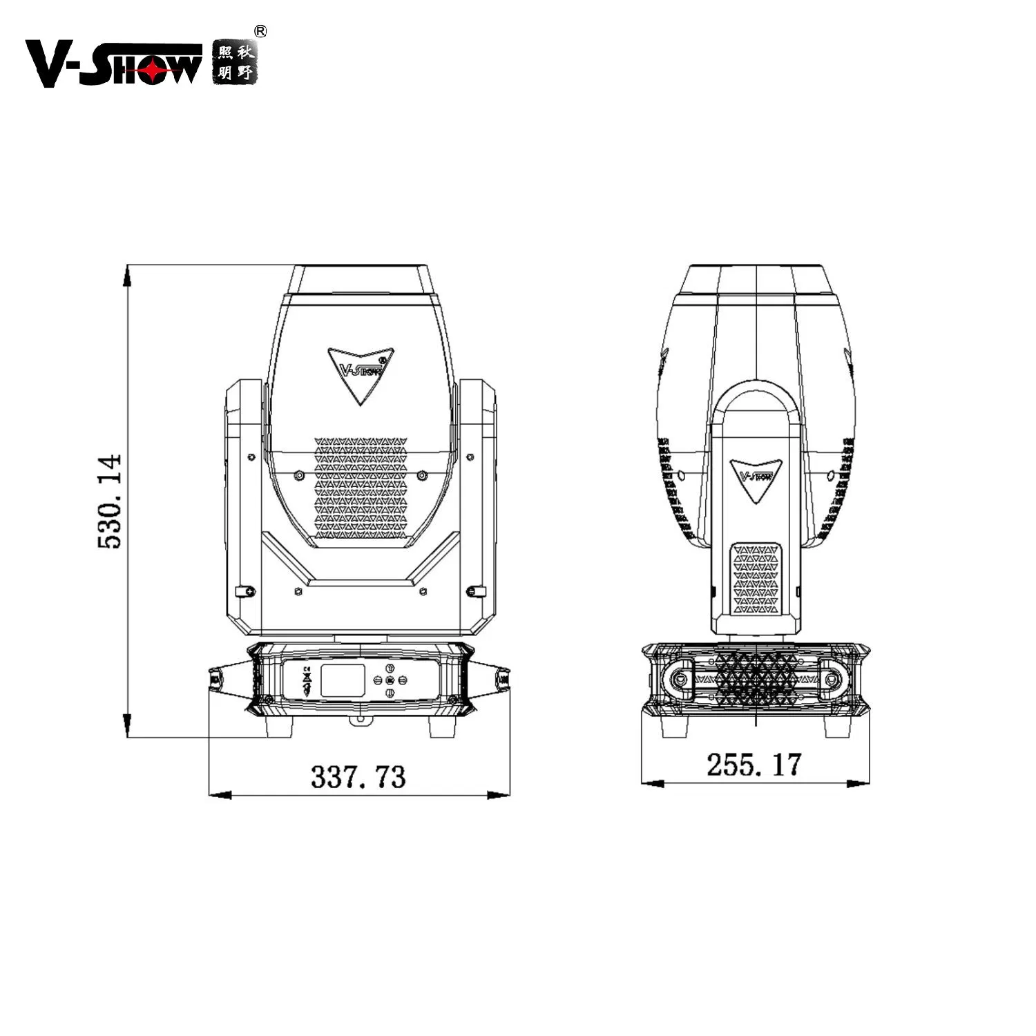 V-Show S716 200 Watt Professional Moving Head Light