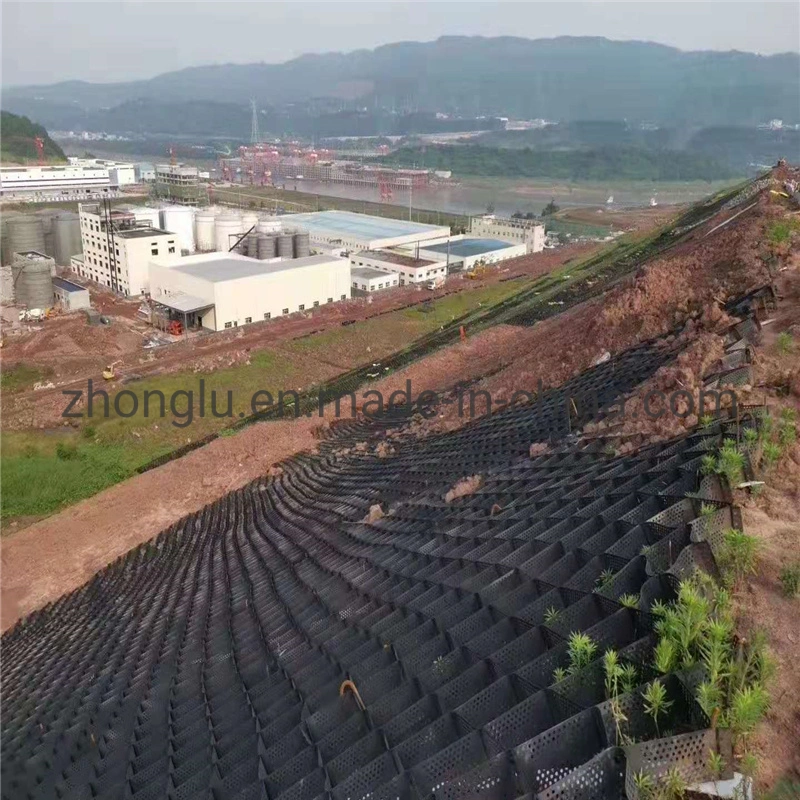 Geocell Ground Grid for Grass Mesh Stabilizer Gravel HDPE Gravel Grid Slope Protection