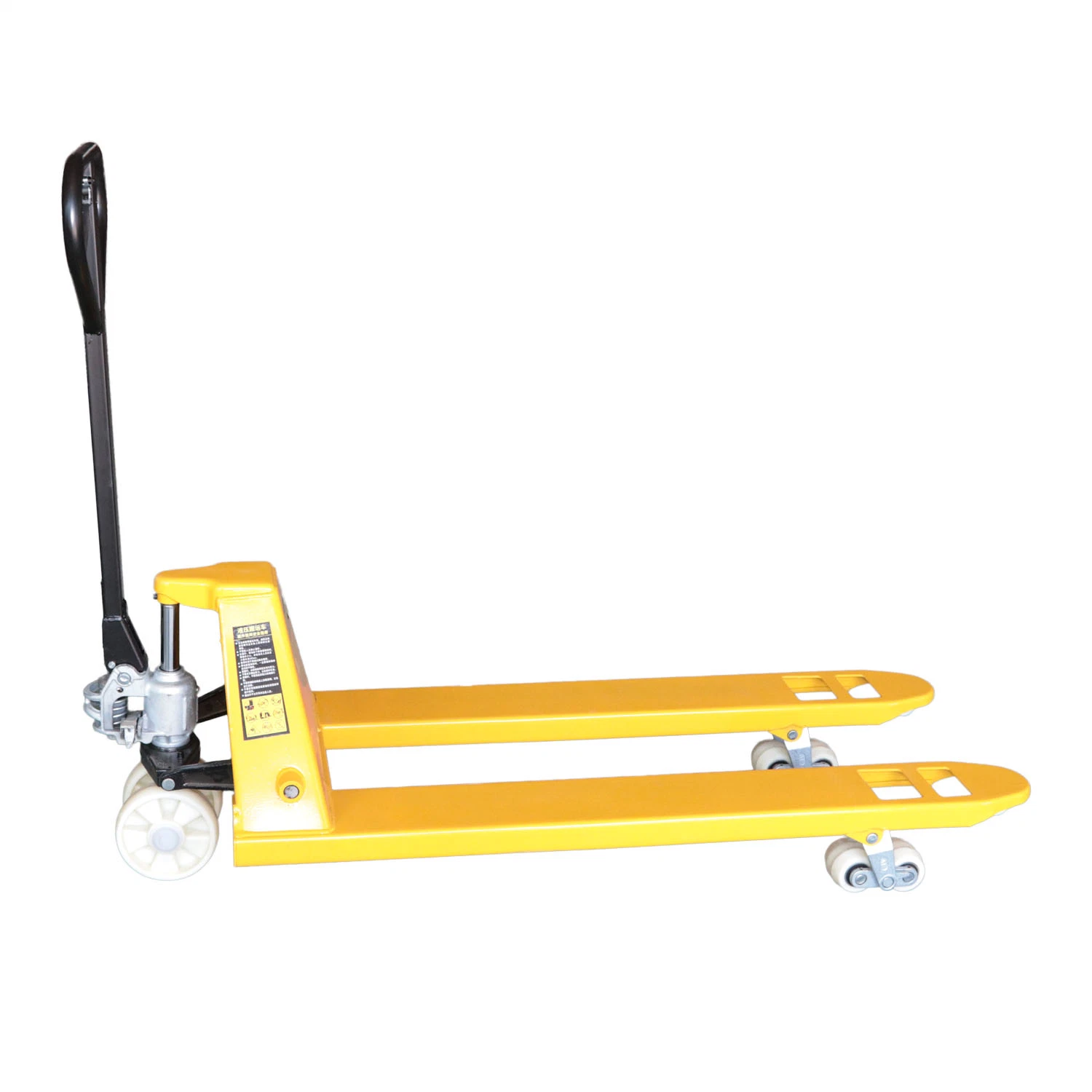 3000kg Yellow Handling Equipment Forklift Hand Pallet Truck for Warehouse