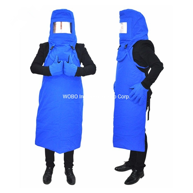 Cryogenic Liquid Nitrogen Cold Protection Face Mask for Ultra-Cold Environments