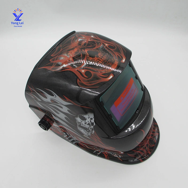 Custom Pattern Welding Work Grinding Automatic Darkening Welding Helmet