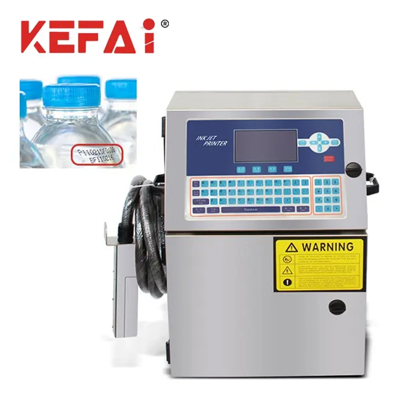 Kefai Small Character White Inkjet Printer for Plastics Bottle