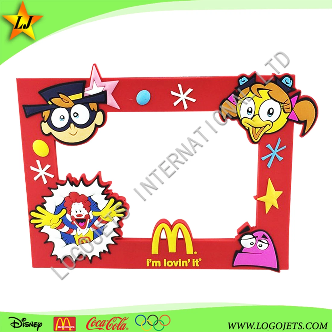 Wholesale/Supplier Custom Christmas Promotion Gifts Soft PVC Photo Frame