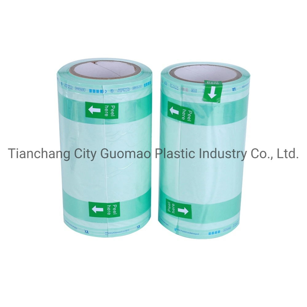 Sterilization Gusseted Roll High Quality Medical Packaging Sterilization Gusseted Reel Pouch Bag