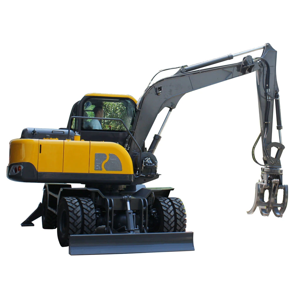 Construction Micro Indoor Demolition Digger Road Crushing Compact Excavator Mini Excavator 1 Set