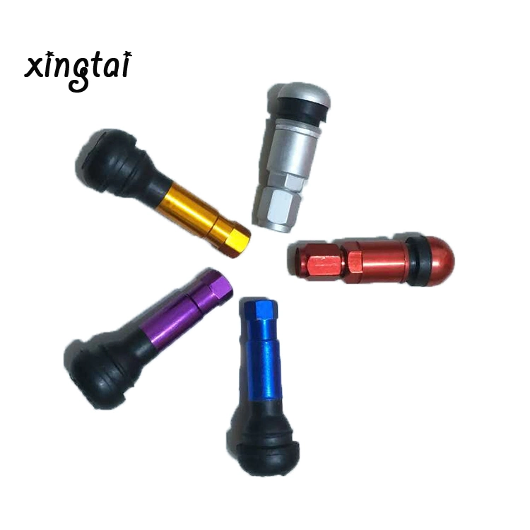 Car Parts/ Auto Accessories/Car Accessories Snap-in Tubeless Rubber Tire Valve with Chrome Sleeve Tr413c