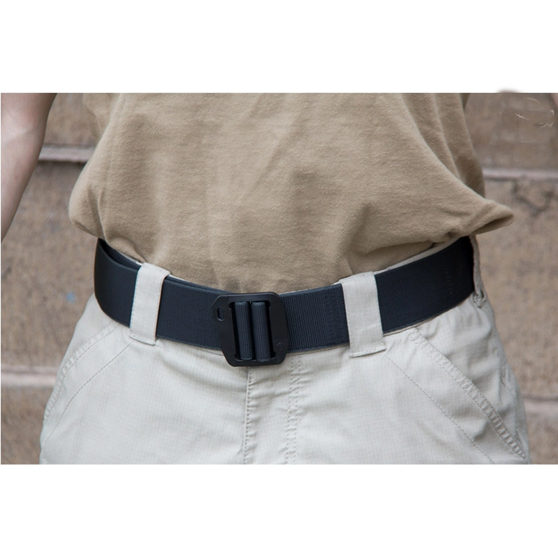 Custom Adjustable Police Man Combat Duty Outdoor Webbing Army Military Tactical Edu Belt