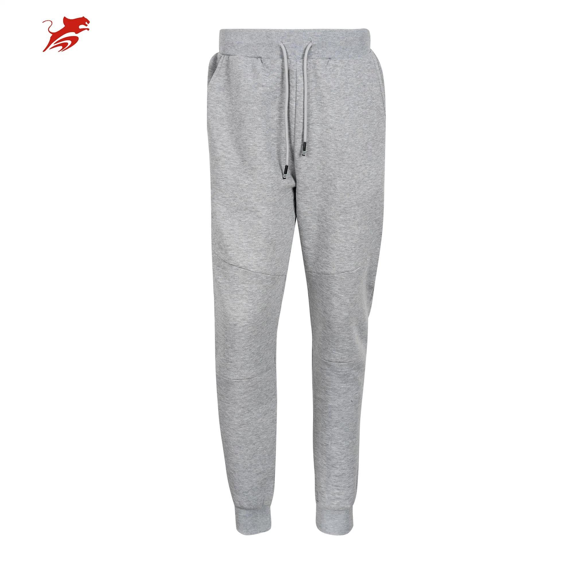 Asiapo China Factory Men's Customized Solid Color Warm Basic Sweatpant Trouser Fashion Jogging Running Casual Sports Fleece Pants