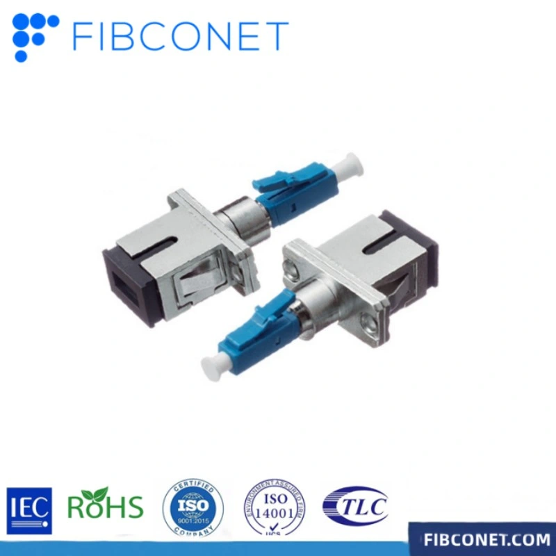 High quality/High cost performance  Optical Adapter LC Male to FC Female Conversion Head Flange Coupler