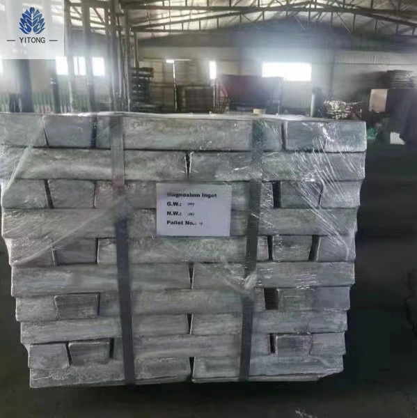 High Purity 99.9% 99.95% Magnesium Ingot Alloy Uses Mineral