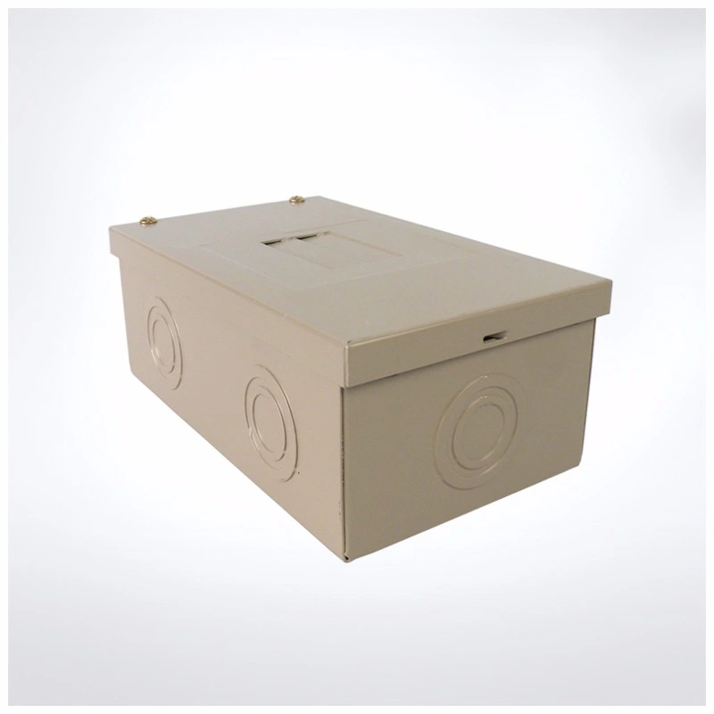 Caja de disyuntores de cajas de carga de cajas de superficie GCH 2way 70A Tipo CH placa de distribución