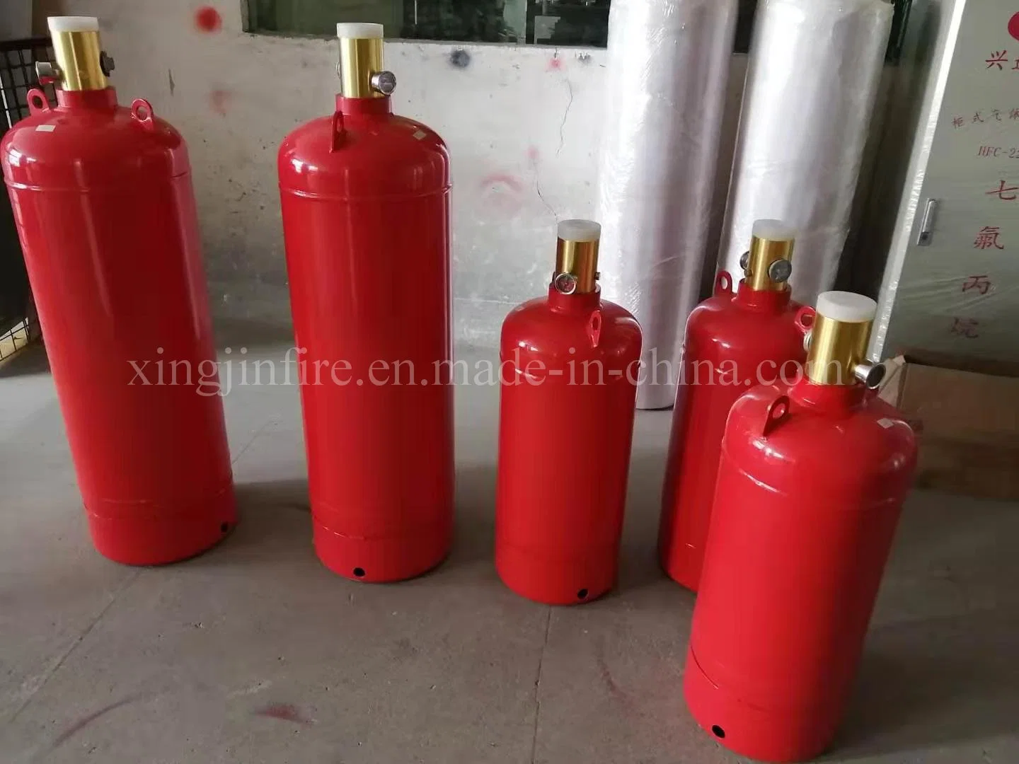 Hfc 227ea Gas FM200 Fire Automatic Suppression Pipe System