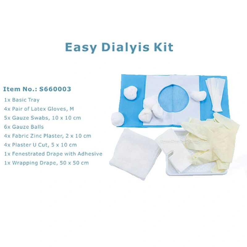 China OEM Medical Supplies Disposable Medical Peritoneal Dialysis Set-Adult Dialysis Dressing Pack