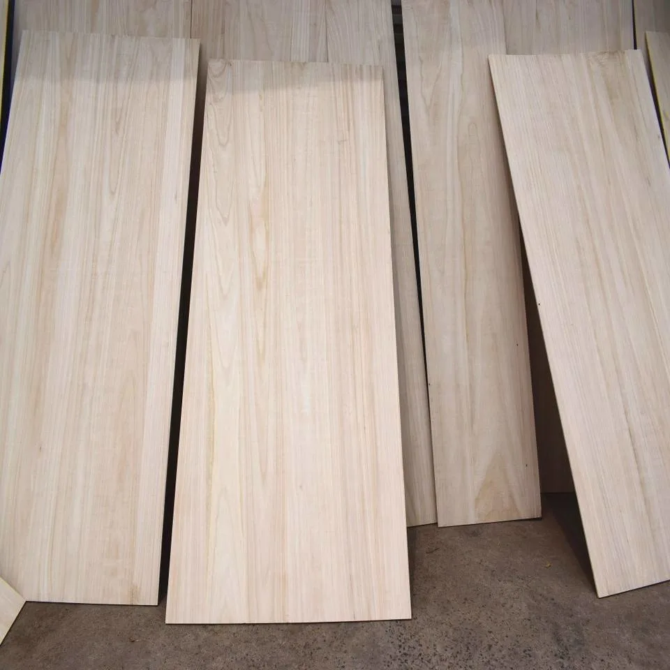 Solid Panels/Boards Beech Paulownia Wood Suppliers for Furniture
