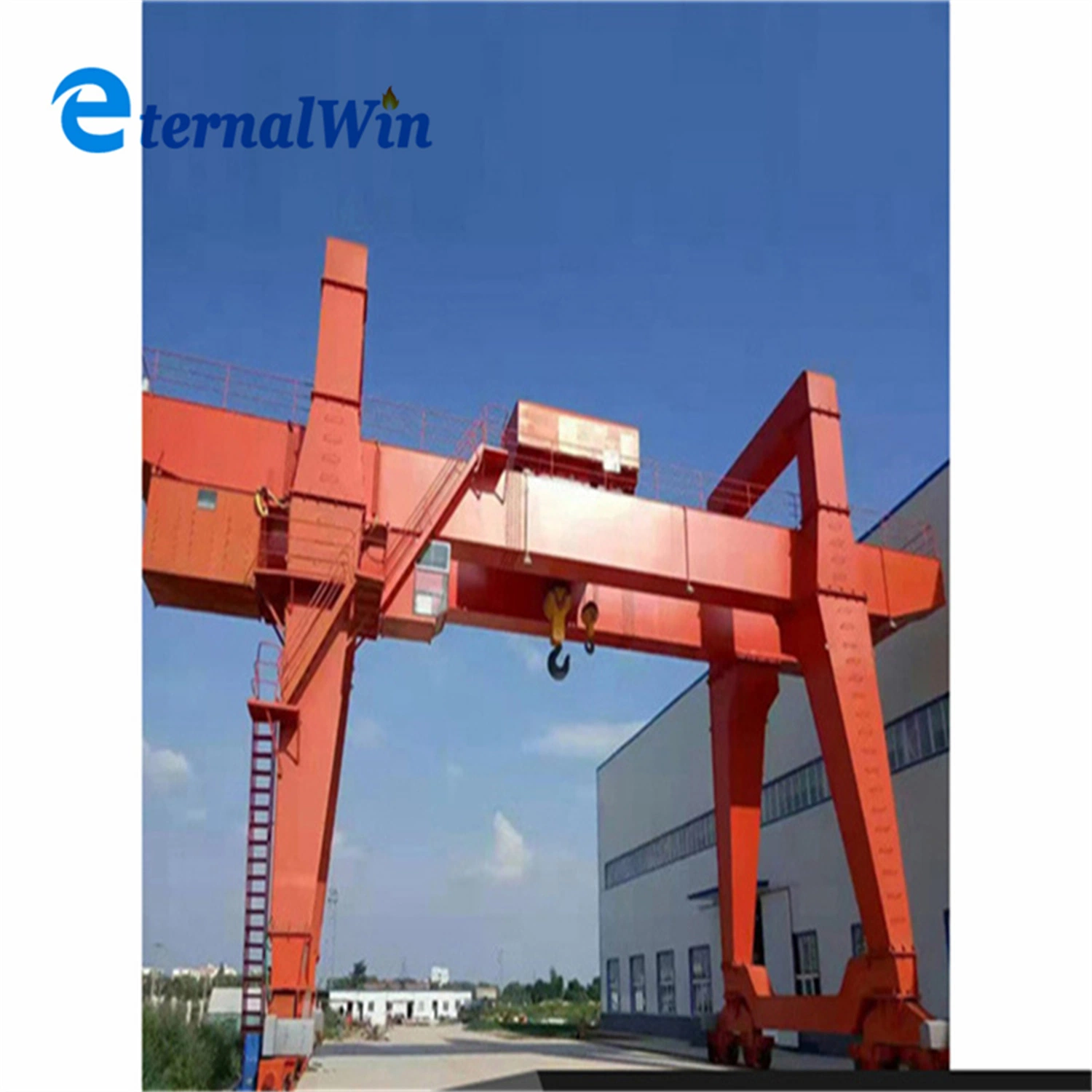 China Crane Hometown 5ton~250ton Mg Model Double Girder Gantry Crane with Hook