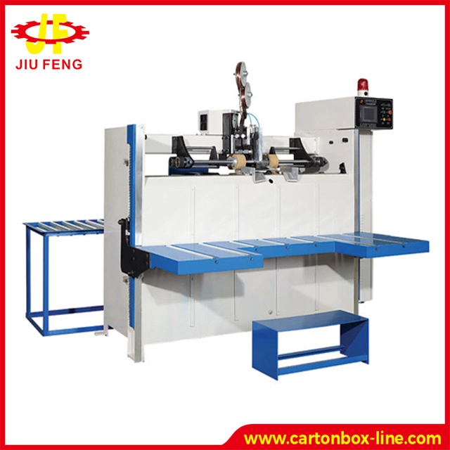 Manual & Semi-Automatic Control Corrugated Cardboard Carton Stapler Binding Machine