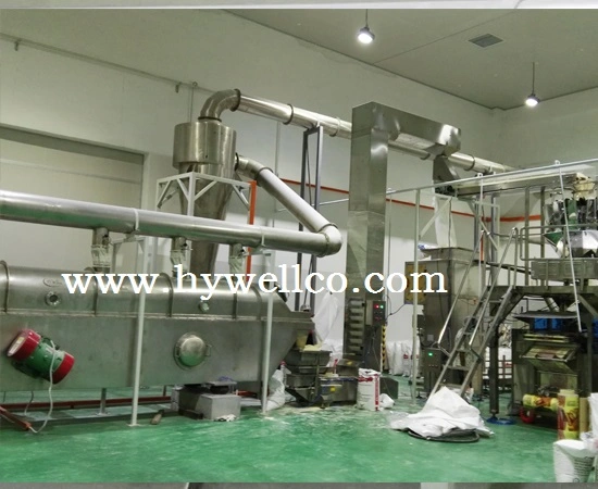 Zlg Horizontal Vibration Fluid Bed Dryer/Dry/Drying/Drier Machine for Egg Shell/Granular