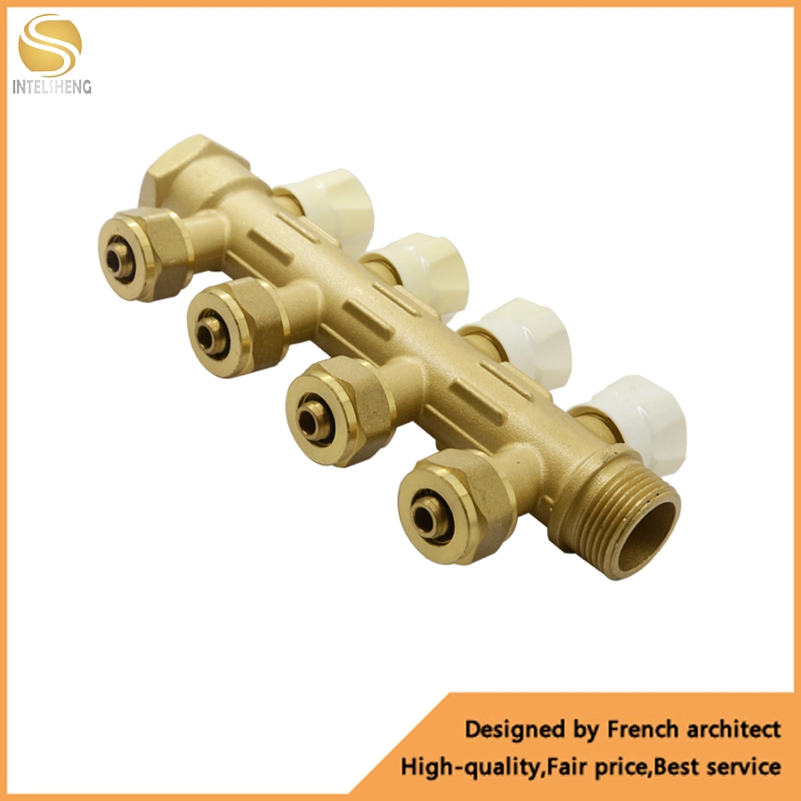 3 Way CT-536 Brass Body Manifold Gauge Set for R134 R22 R12 R502 for Pex Pipe