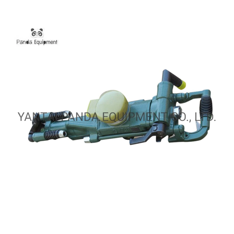 Manual Stone Drilling Equipment Hand Held Hydraulic Rock Drill Pneumatic Rock Driller