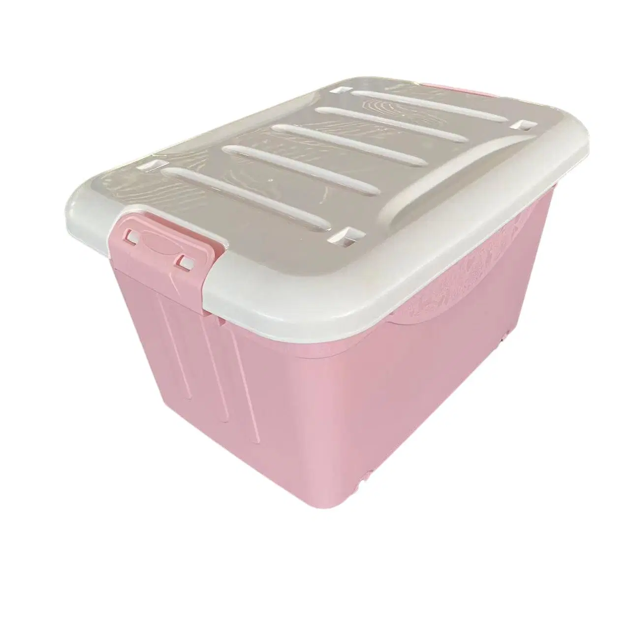 Home Use Storage Box with Lid and Wheels Customized Color 100% PP Hot Sale Bulk Production OEM
