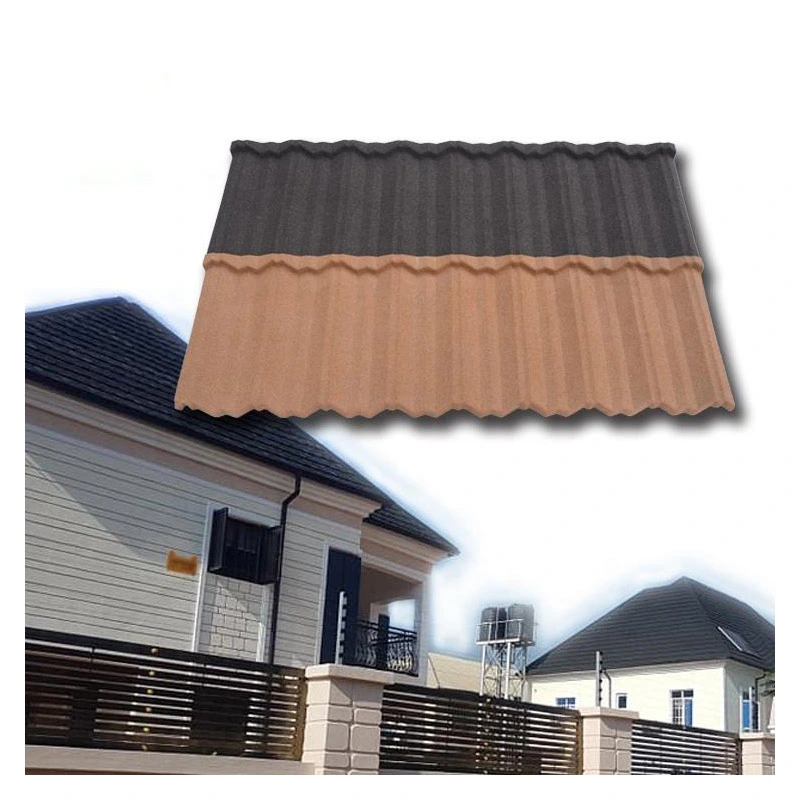 High quality/High cost performance & Best Price Deco Roofing Metal Tiles and Coated Roof Shingles Roman Roofing Tile Decrabond Roof Tiles