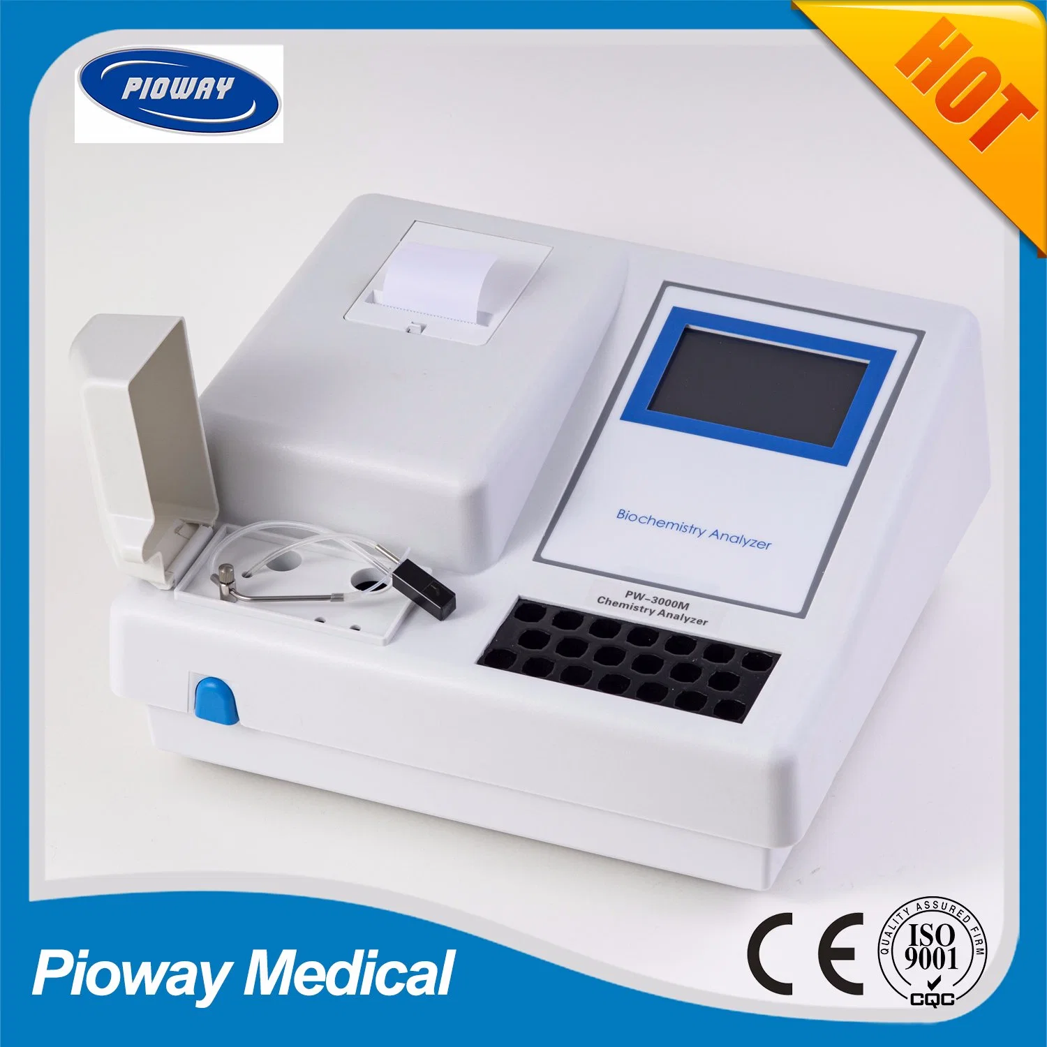 Semi Automatic Open System Blood Chemistry Analyzer, Clinical Analyzer (PW-3000B)