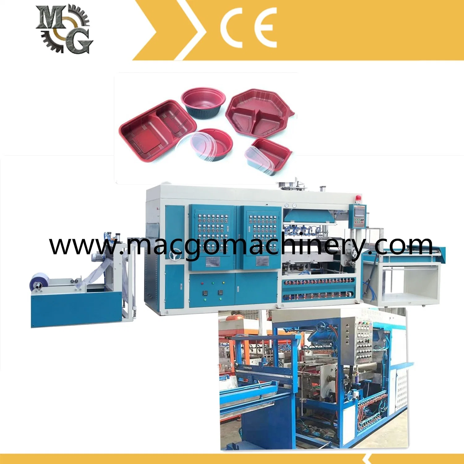 Vacuum Thermal Forming Machine for Food/Medicine Box