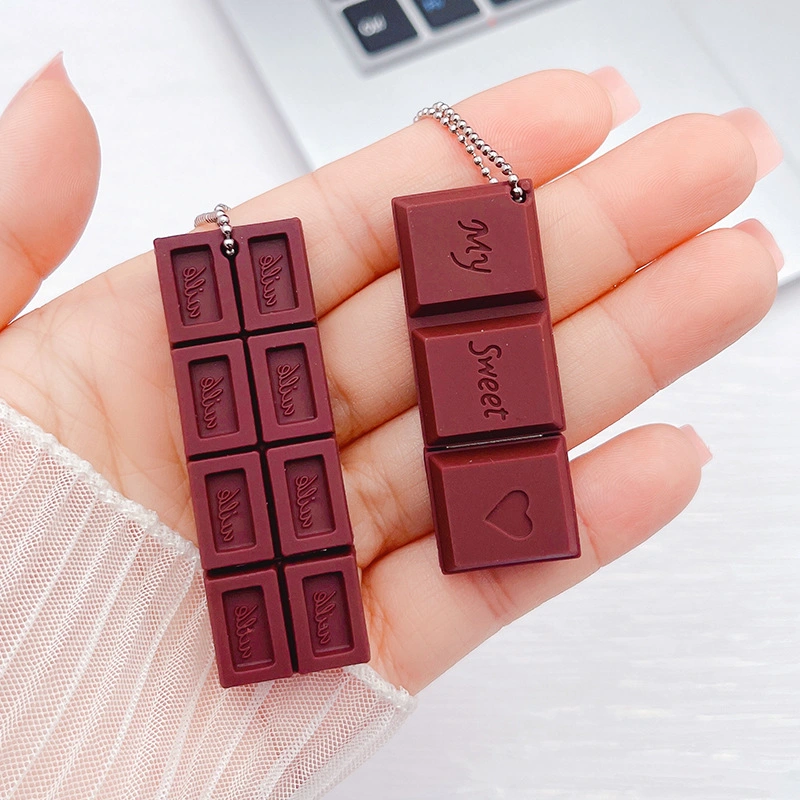 Creative Chocolate U Disk for Promotional PVC Customized Gift USB Flash Drive