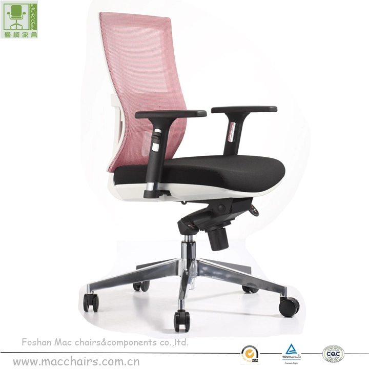 Фошань заводе розового цвета Office сетка стул Мебель хорошего качества