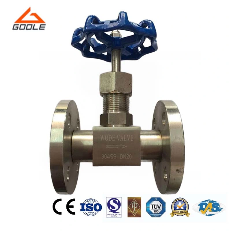 Stainless Steel Flanged Ends Needle Valve