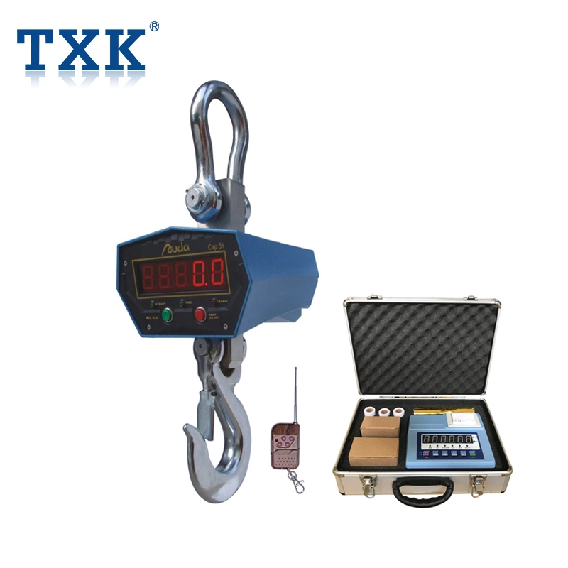 1 Ton Txk Electronic Crane Scale with Double Sides Display