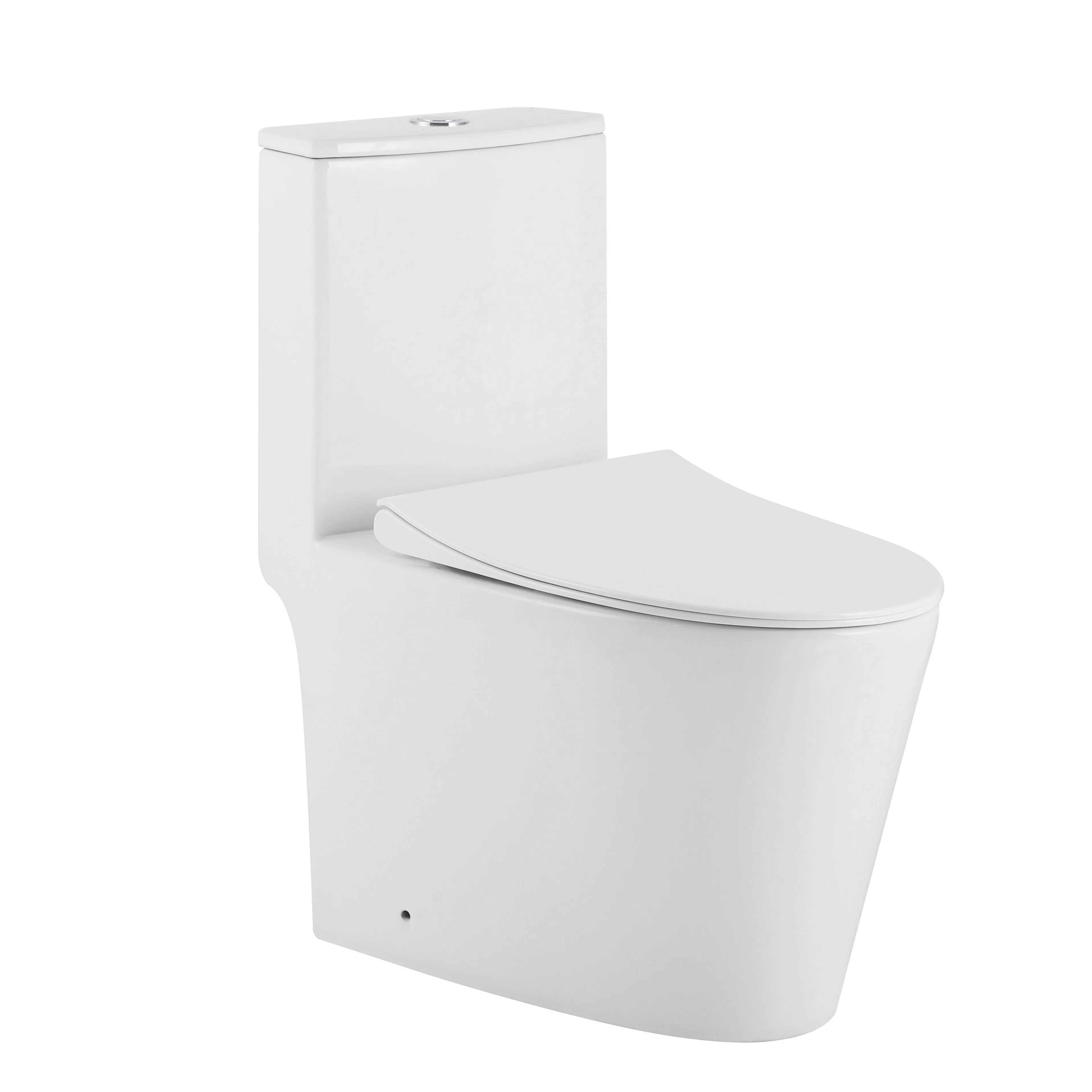 Bathroom Furniture Sanitary Ware Ceramica Water Closet Single Hole Tornado Whirlpoo One Piece Toilet Bowl