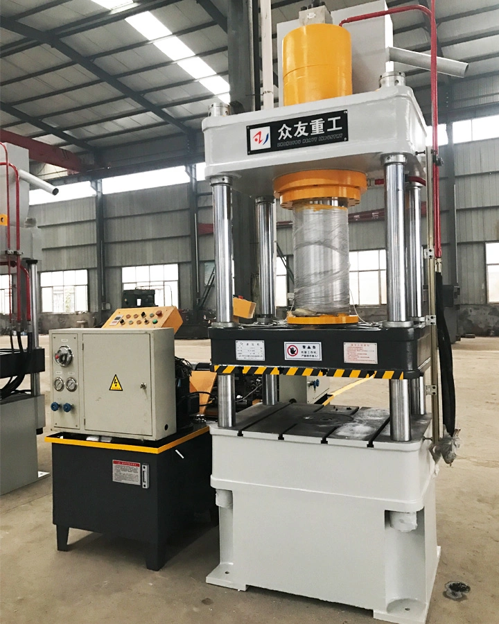 Four Column Steel Bowl Aluminum Pots Making Hydraulic Press Machine Price