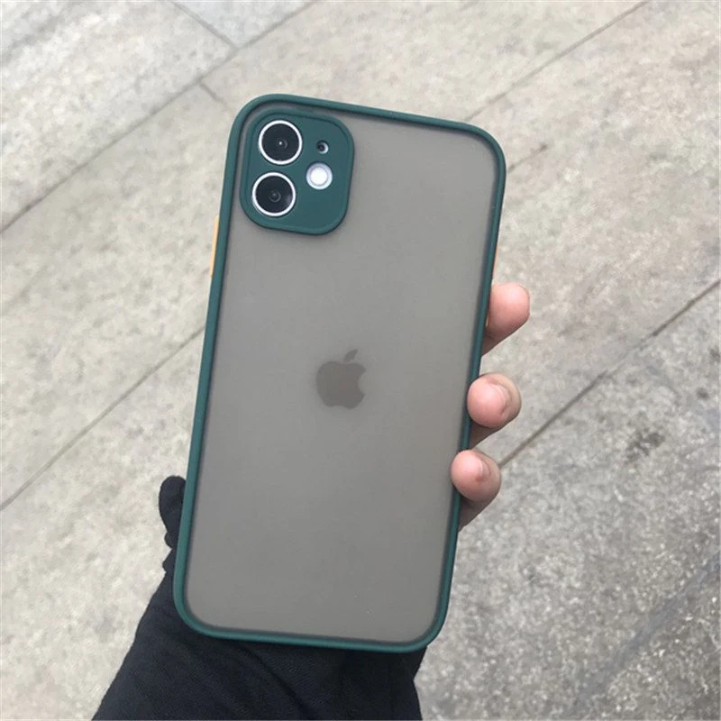 TPU grossista+PC Silicone Granel Mobile Caso Telefone Celular Acessórios Tampa Traseira para iPhone 11/12 Mini/PRO Max/X/Xr/XS/7/8 Plus