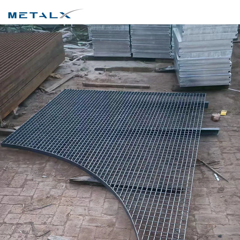 Storm Drain Cover Steel Grating Mesh, Mezzanine Racking Steel Metal Grating Floor