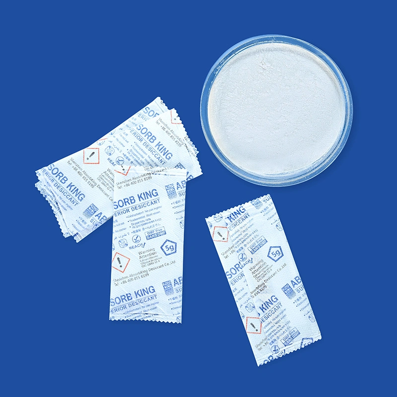 Absorber le roi 2G/5G/10g/25g d'absorber le roi dessiccant Small pack dessiccant dessiccant de chlorure de calcium