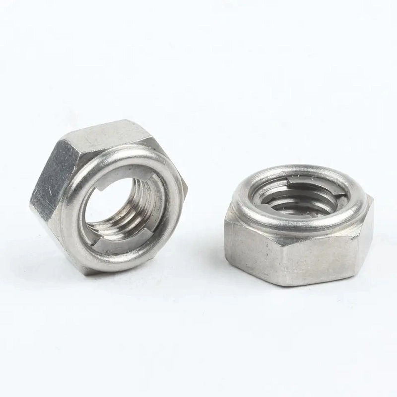 Standard Stainless Metric Nylon Insert Hexagon Lock Hex Nuts