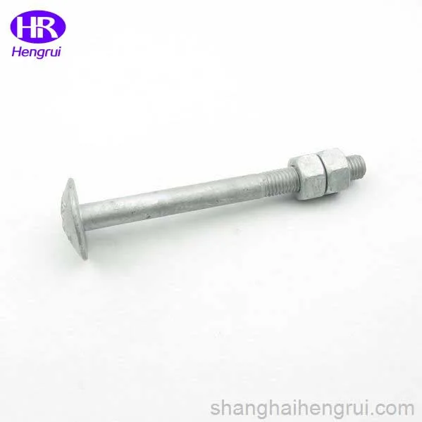 Carbon Steel HDG A394 Tower Bolt, Step Bolt for Transmission Tower/ Electrical Tower/ Electric Pole